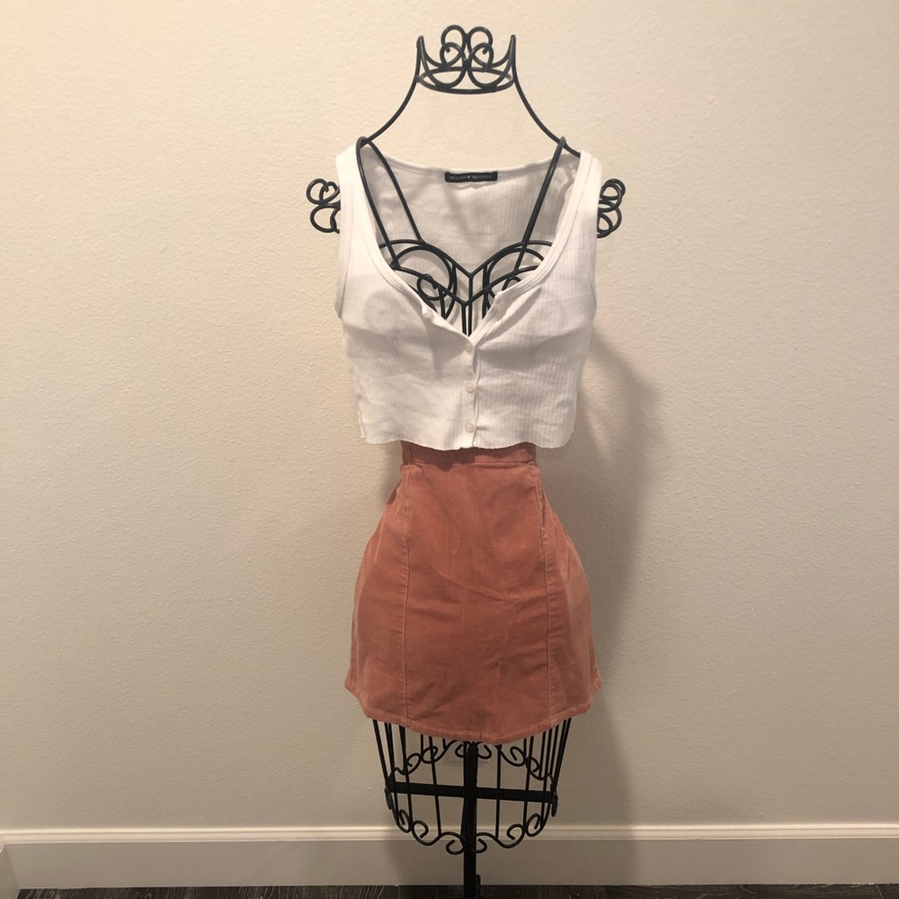 Blush skirt